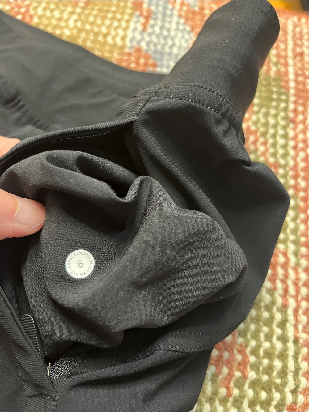 Lululemon Adapted State High Rise Joggers Black Running Training Pants Size 6 - Picture 6 of 9